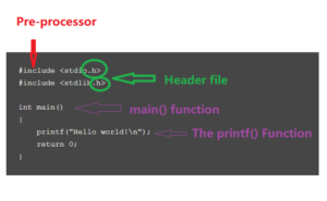 “Hello World!” – Your First C Program and Its Structure